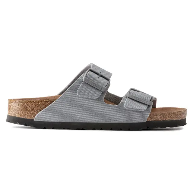Birkenstock Πέδιλα Γυναικείο TEXTILE Γκρί BIR/ARIZONA VEGAN 1021454ST/ COIN - 38