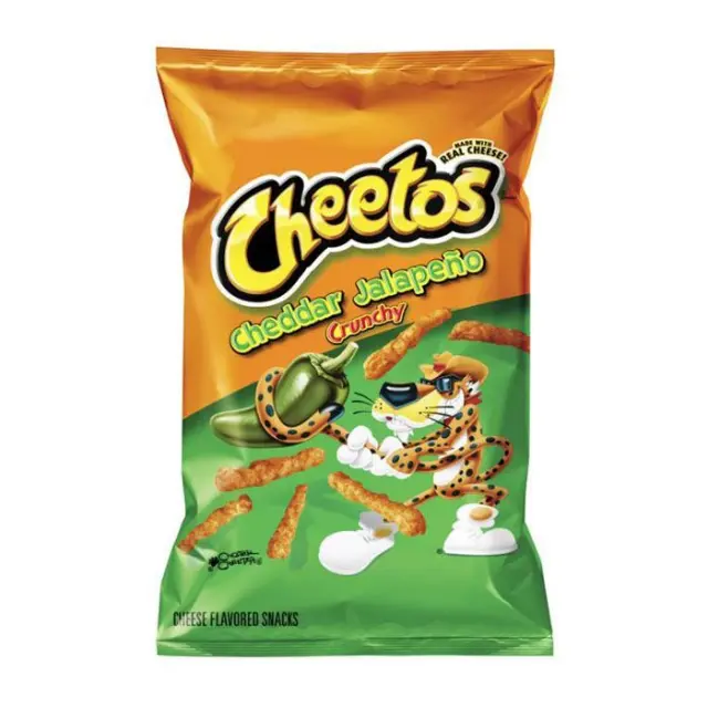 Cheetos Cheddar Jalapeño Crunchy 226,8gr