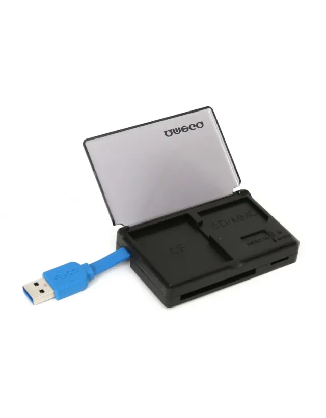 OMEGA CARD READER microSDHC/SDHC/SDXC/CF USB 3.0 + ΚΟΥΤΙ 3