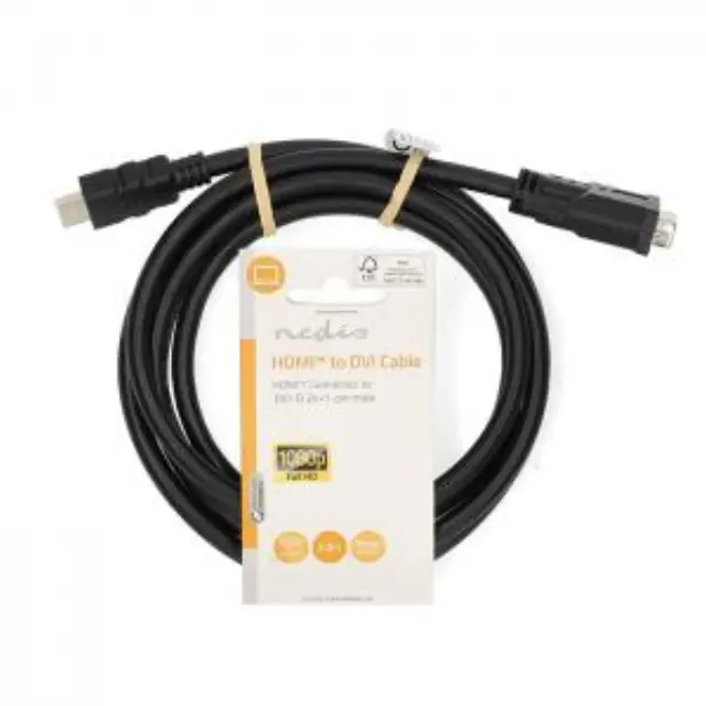 Καλώδιο High Speed HDMI αρσ. - DVI-D 24+1-Pin αρσ., 2.00m σε μαύρο χρώμα. 3