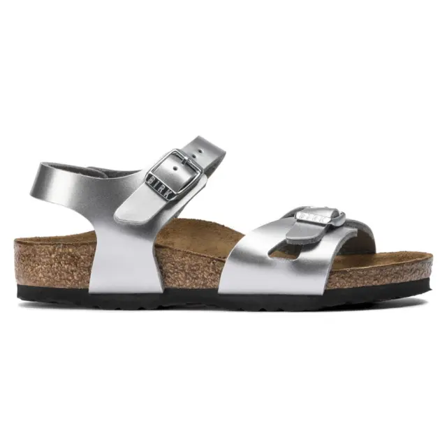 Birkenstock Πέδιλα Γυναικείο Birko-Flor(ανθεκτικό υλικό της Birkenstock-επιτρέπει την επαφή με το νερό) Ασημί BIR/RIO 1019157 SILVER - 39