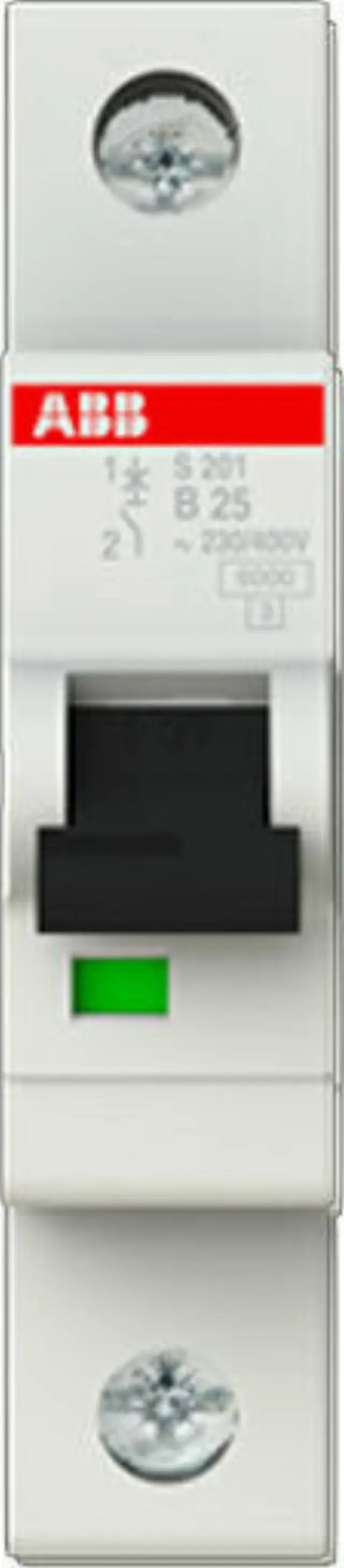 S201-B25 Miniature Circuit Breaker - 1P - B - 25 A