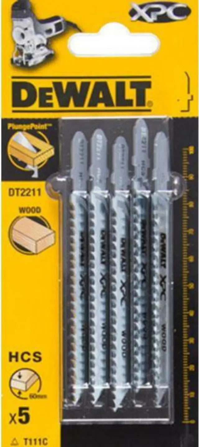 Jigsaw Blade for Wood XPC Kit (5pcs) DT2211-QZ DeWALT