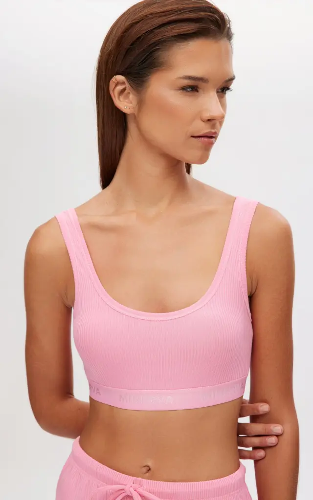 Cozy Rib TENCEL™ Modal Γυναικείο Τοπ με εξωτερικό λάστιχο Minerva