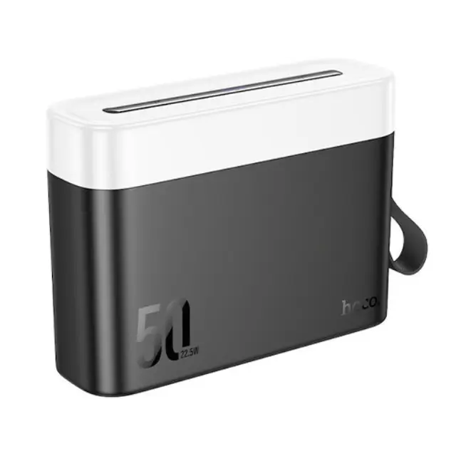 Hoco J94A Masterful Power Bank 50000mAh 22.5W με 2 Θύρες USB-A και Θύρα USB-C Quick Charge 3.0 Μαύρο