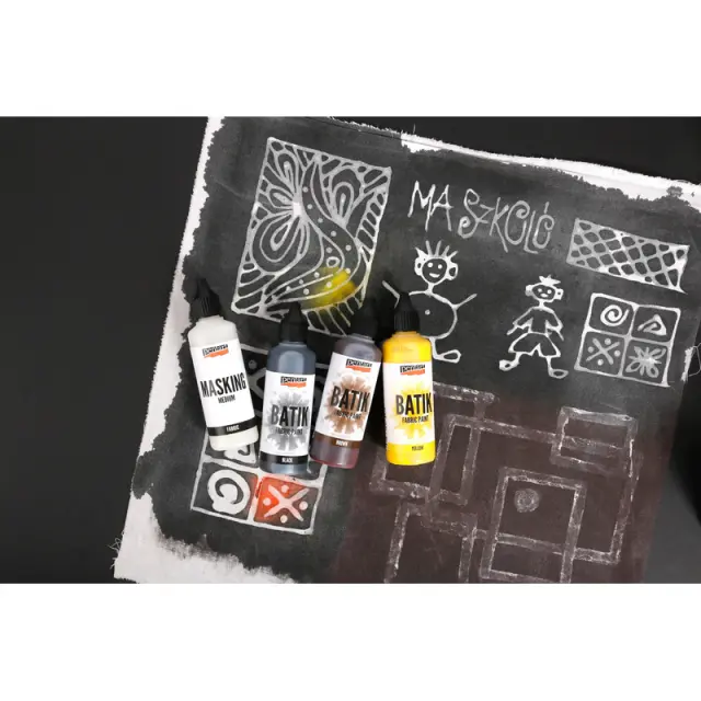 Masking medium για ύφασμα, 80ml, Pentart 2