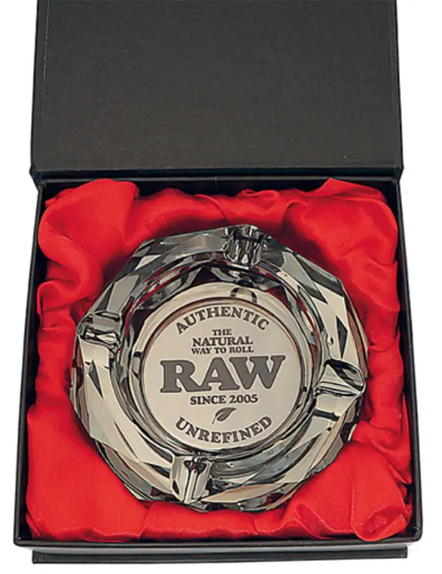 RAW Crystal Ashtray Darkside - Τασάκι Raw Κρυστάλλινο