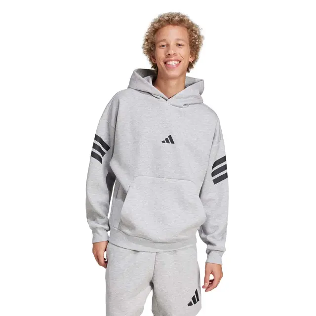 adidas Sportswear Men's Future Icons 3Stripes Hoodie Γκρι JD4847 (adidas Sportswear)
