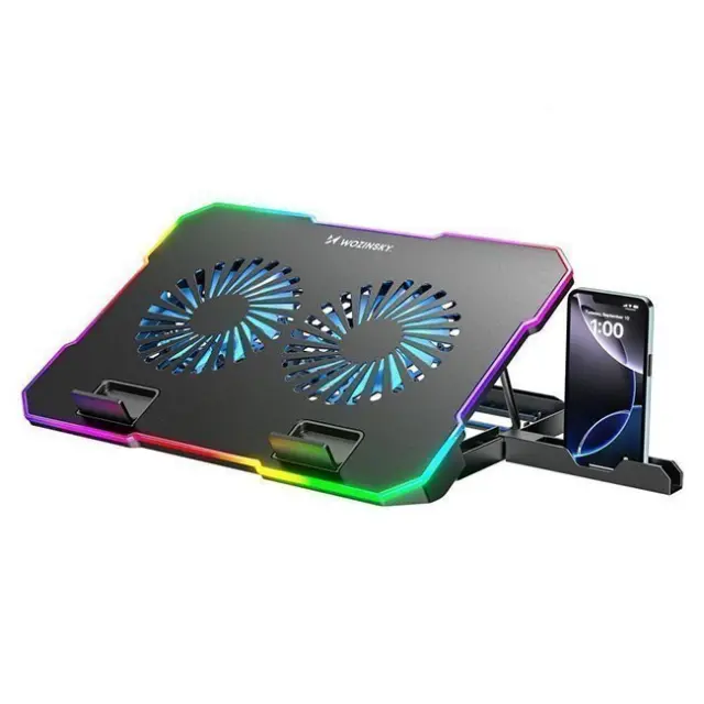 Wozinsky Cooling Stand NitroCool RGB Black (WDCX-A26)