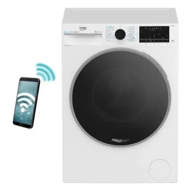 Beko B7WFU69418WBES Πλυντήριο Ρούχων 9kg 1400 Στροφών