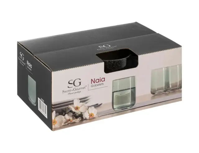Σετ ποτήρια Νaia Green Secret de Gourmet με χωρητικότητα 300ml - 6 τεμάχια 189030B 2