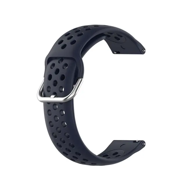 Techsuit® Watchband Ανταλλακτικό Λουράκι Σιλικόνης για Samsung Galaxy Watch 46mm (Fits all 20mm)- Dark Blue