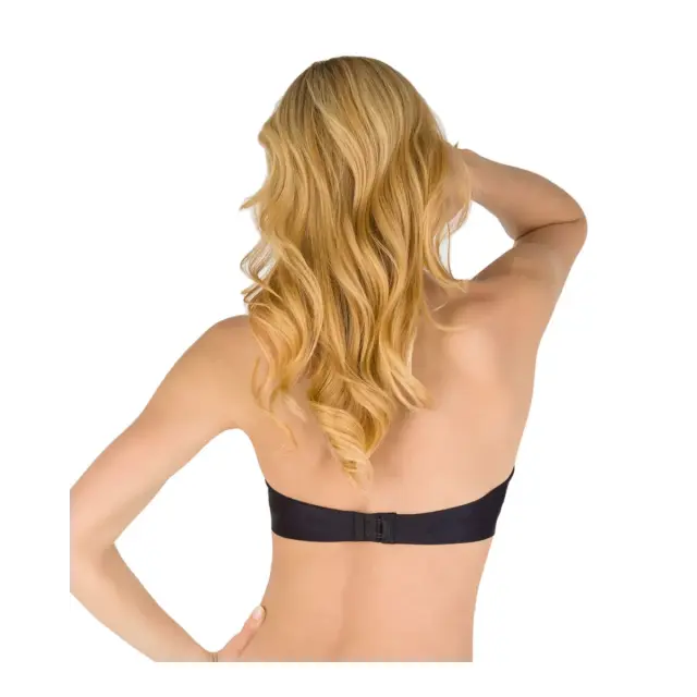 Wonderbra Γυναικείο Σουτιέν Ultimate Strapless Δαντέλα, Χρώμα Μαύρο - 80E 2