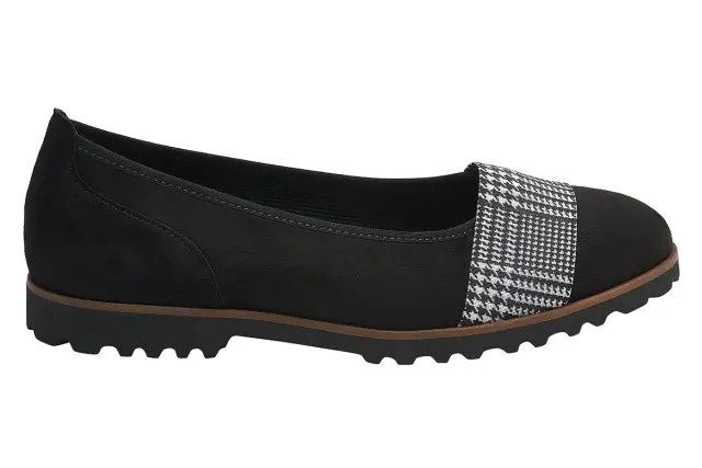Gabor Μπαλαρίνες Γυναικείο microvelour Μαύρο GAB/54106 40-SCHWARZ COMB - 36 3