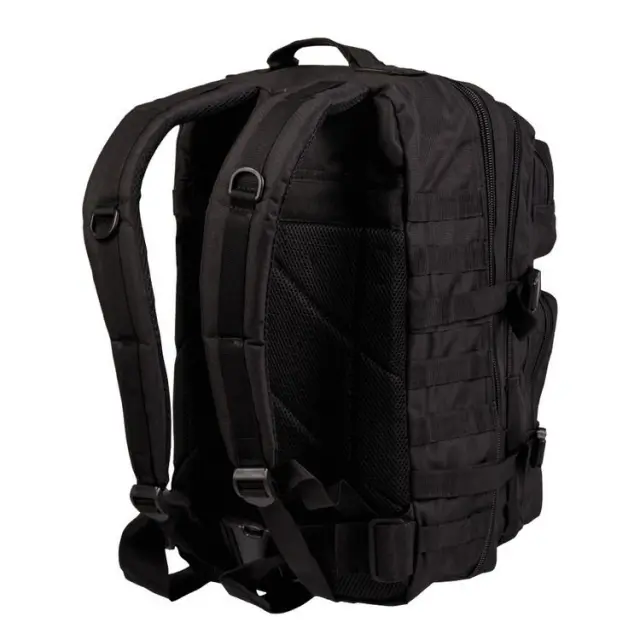 Mil-Tec US Assault Backpack Large Black-Σακίδιο Πλάτης 36 Λίτρων Μαύρο - 01-Black-Μαύρο 2