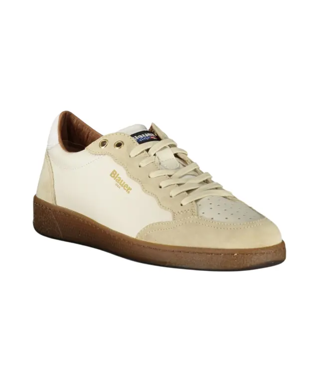 Blauer - Ανδρικά Sneakers F5MURRAY01LES-WHICRE Λευκό/Μπεζ - 44 2