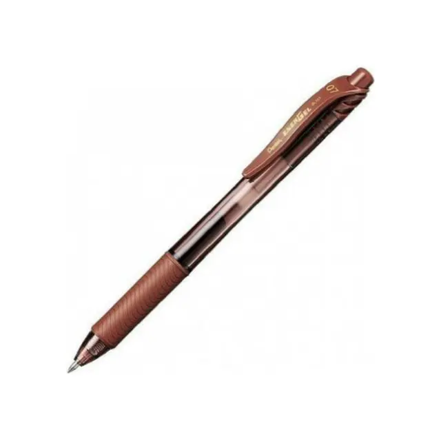 Pentel Στυλό Energel Καφέ 0.7mm (BL107-E)