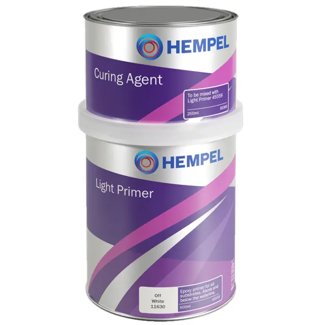 Εποξικό αστάρι και υπόστρωμα 2 συστατικών HEMPEL LIGHT PRIMER 4555-11630 Off-White 0.75lt