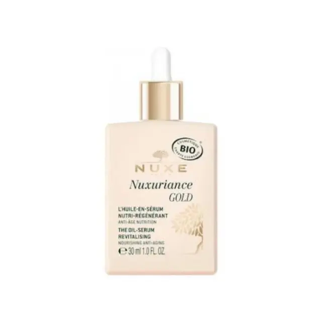 Nuxe Nuxuriance Gold The Oil-Serum Revitalising Αντιγηραντικός Ορός Προσώπου, 30ml