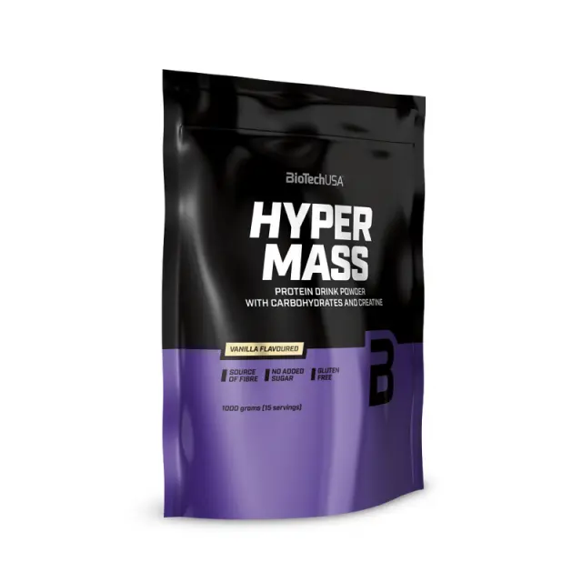 Biotech USA Hyper Mass με Κρεατίνη Χωρίς Γλουτένη με Γεύση Βανίλια 1kg