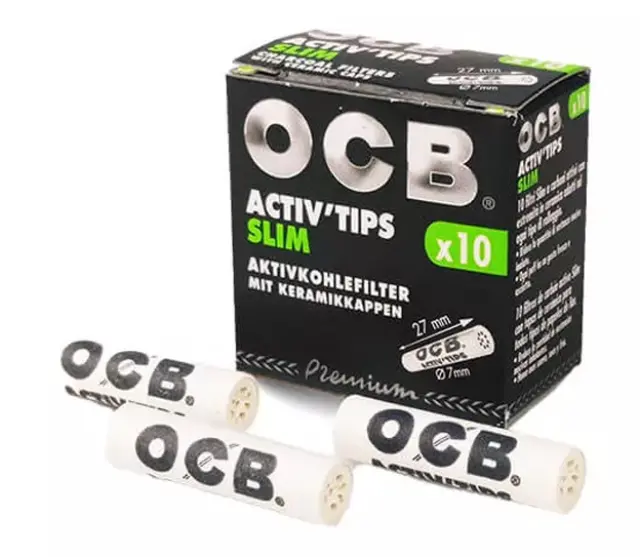 Φίλτρο OCB Slim 10 Ενεργού Ανθρακα 7mm
