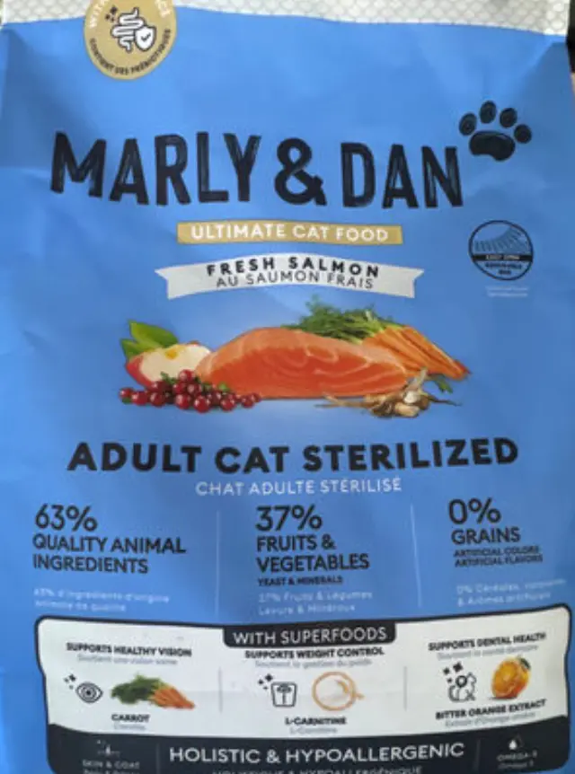 Marly & Dan Adult Cat Sterilized 1,5kg