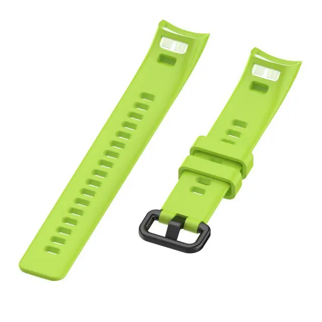 Λουράκι Σιλικόνης για Huawei Honor Band 4/ 5 (95.6mm +124.8mm) Πράσινο OEM 2