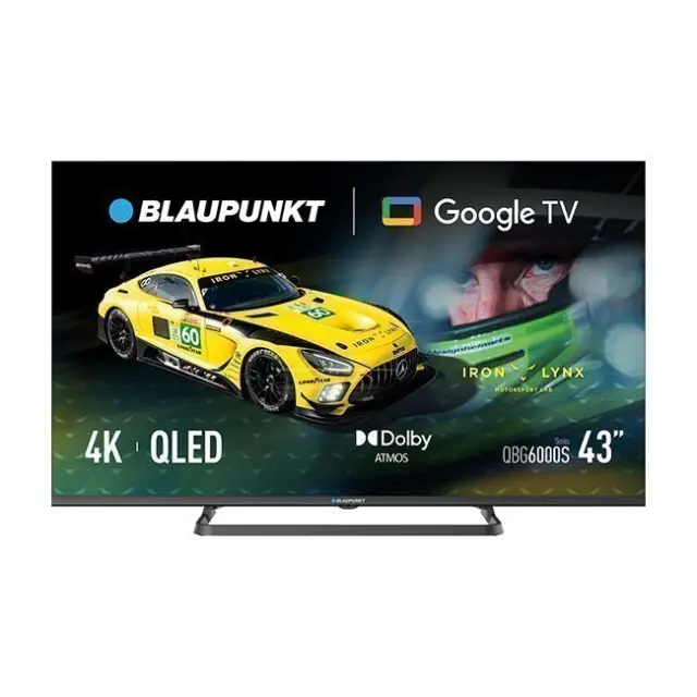 Blaupunkt TV 40" 40QCG6000S QLED FHD 60Hz GoogleTV