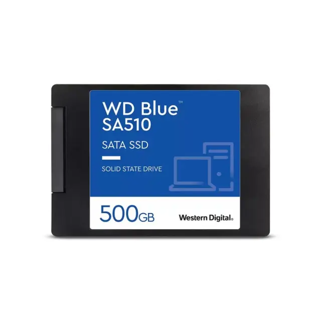 Western Digital Δίσκος SSD Blue 2.5" SA510 500GB Sata III (WDS500G3B0A)