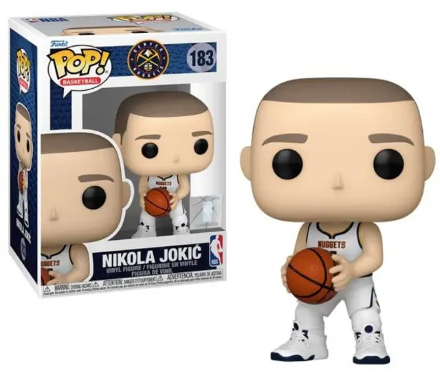 Funko Pop! NBA: Denver Nuggets - Nikola Jokic #183 Vinyl Figure
