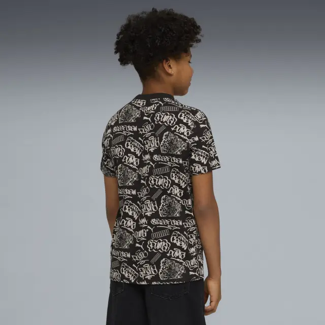 Puma T-shirt Black Jr 691749-01 - 164 2