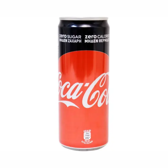 Coca Cola Zero 330 ml (Ελληνική)