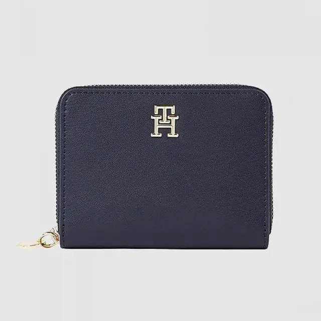 Tommy Hilfiger - Γυναικείο Μικρό Πορτοφόλι Th Chic Med Za AW0AW14636-DW6 Μπλε Σκούρο