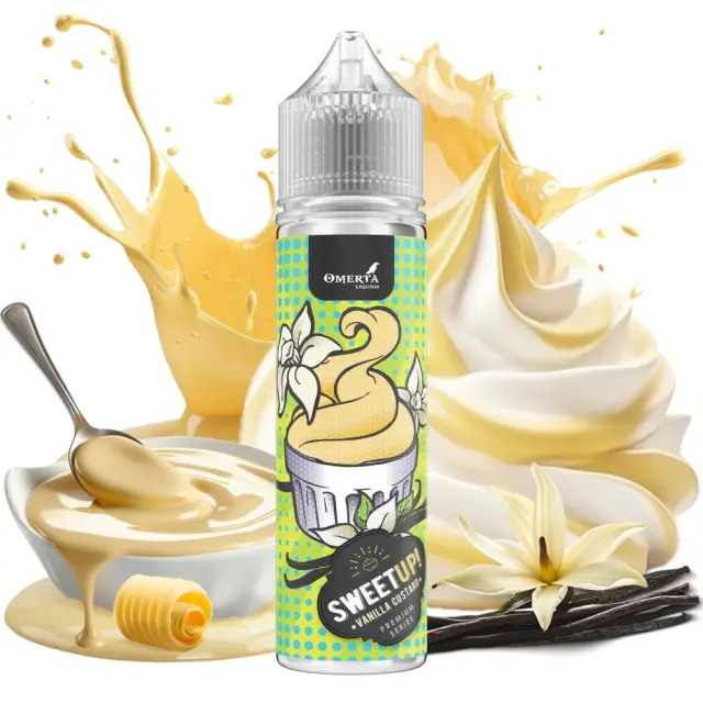 Vanilla Custard 15ml (60ml) - Sweet Up by Omerta