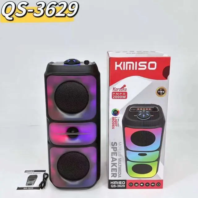 Φορητό ηχείο subwoofer - QS-3629 - 813263 2