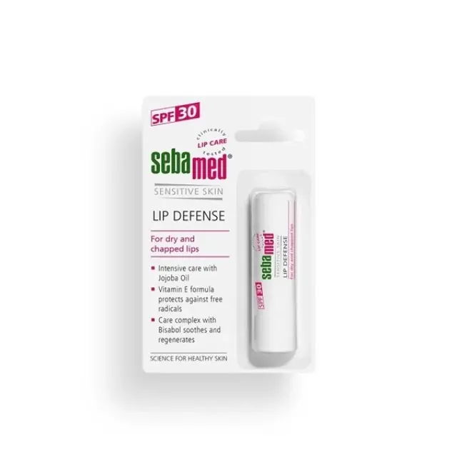 Sebamed Lipstick SPF30 Προστατευτικό + μαλακτικό για ταλαιπωρημένα χείλη, 4.8gr