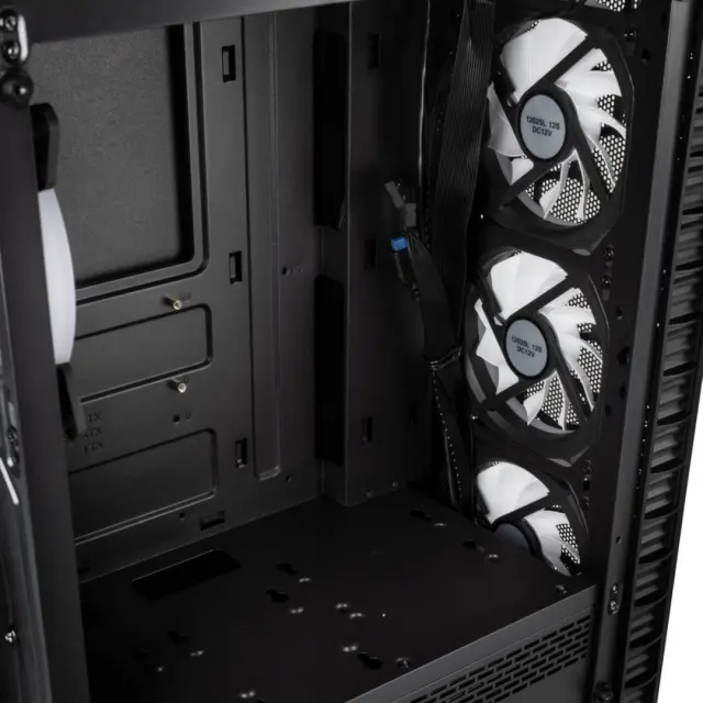 Kolink Observatory Lite Mesh RGB Mid-Tower – Tempered Glass – Black 3