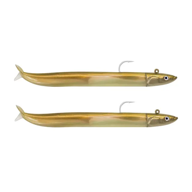 Σιλικονούχο Χέλι Fiiish Crazy Sand Eel No3 Combo CSE5003 Double Combo Off Shore - 20gr Gold