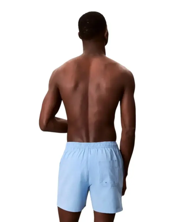 Calvin Klein - Ανδρικό Μαγιό Σορτς Core Solid LV00N61002-5F8 Γαλάζιο - 2XL 2