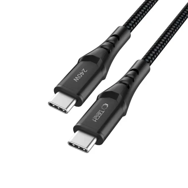 TECH-PROTECT UB11T ULTRABOOST TYPE-C CABLE PD 240W / QC3.0 200CM BLACK 3