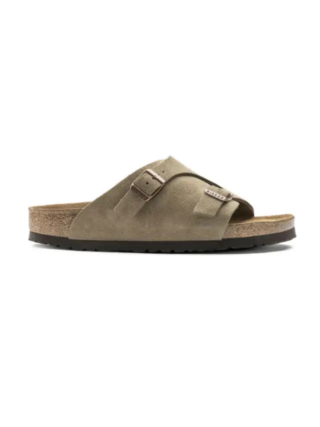 Birkenstock Πέδιλα Γυναικείο δέρμα suede Μπεζ BIR/ZURICH 050463-TAUPE - 45 3