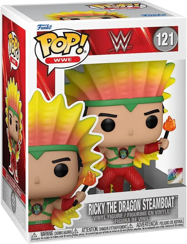 Funko Pop! WWE - Ricky the Dragon Steamboat #121 Figure 2
