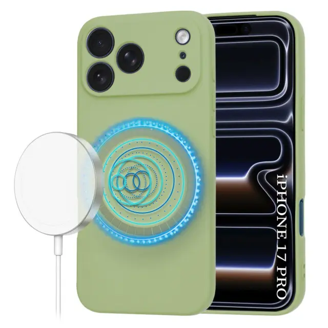 Techsuit® SoftFlex MagSafe Θήκη για iPhone 17 Pro/18 Pro- Matcha