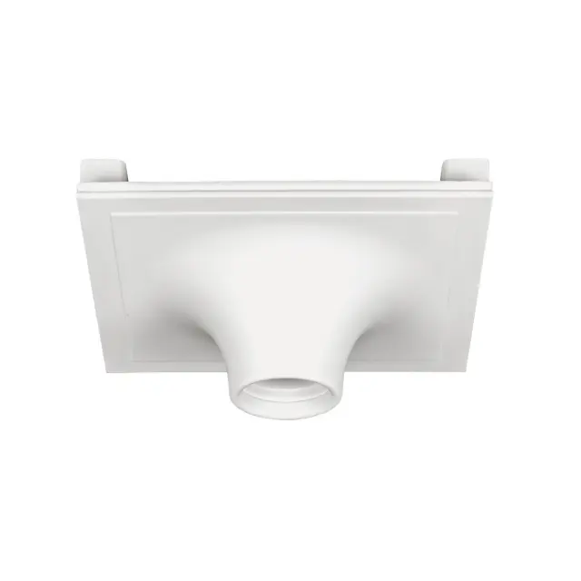 09077 Γύψινο φωτιστικό trimless downlight GU10/PAR16 λευκό Άσπρο 2