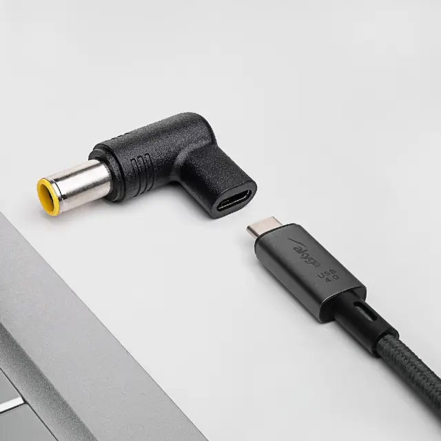 Αντάπτορας Φόρτισης Universal για Notebook Akyga AK-ND-C12 USB-C / 7.9 x 5.5mm + pin 3