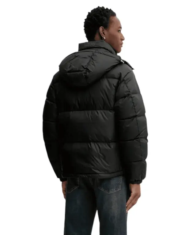 Tommy Hilfiger - Ανδρικό Πουπουλένιο Μπουφάν Puffer Tjm Alaska DM0DM22036-BDS Μαύρο 3