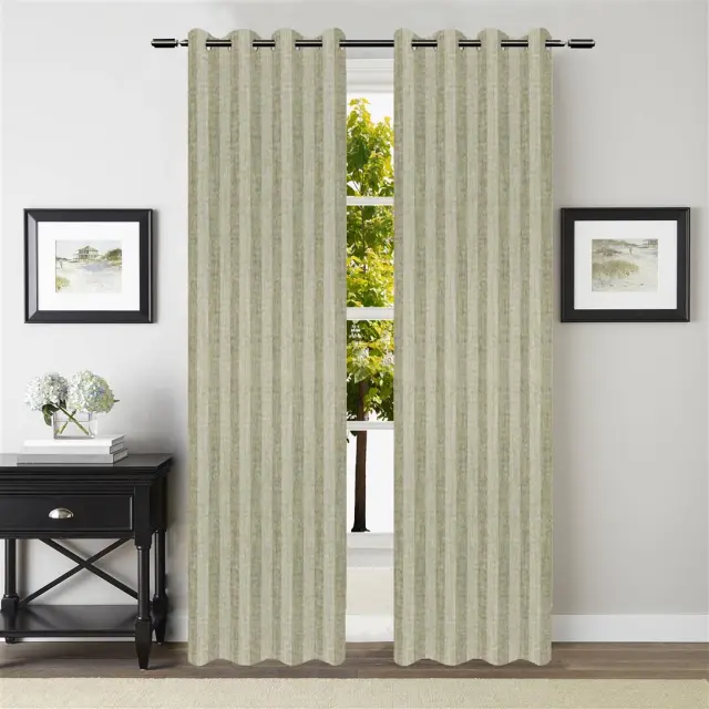 Κουρτίνα με τρούκς FHC661-02 Beige - 140 x 270