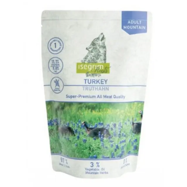 Isegrim Turkey Monoprotein 410gr Μονόχρωμο