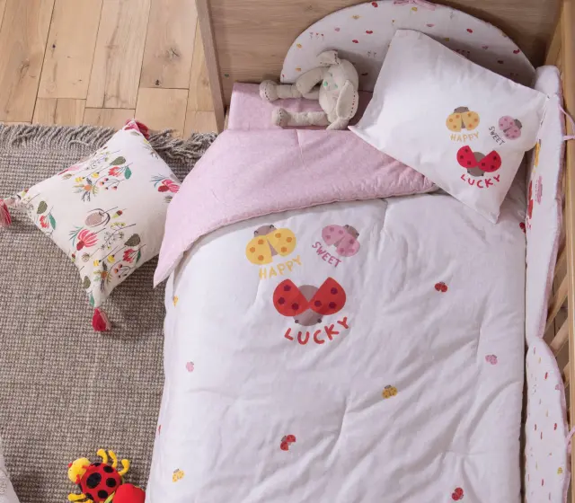 ΒΡΕΦΙΚΟ ΚΟΥΒΕΡΛΙ LADY BUG 110Χ140 NEF-NEF HOMEWARE