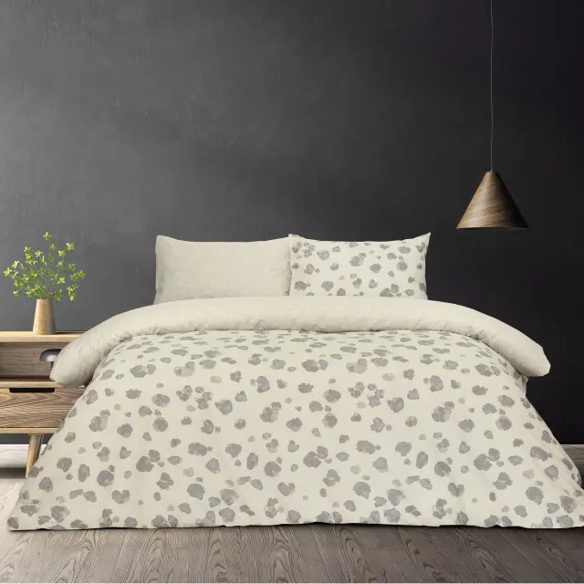 Σετ Παπλωματοθήκη 165x245 Μονή Kocoon Crystal Μπεζ 100% βαμβακερό